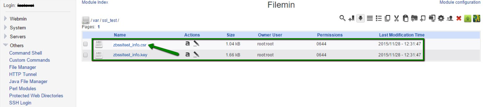 Private ssl